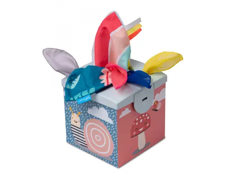 Taf Toys Box s šátky Koala Kimmi / od 9 měsíců