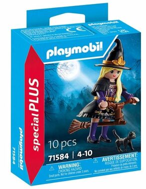 Playmobil® Special Plus 71584 Čarodějnice s kočkou / Počet dílků: 10 / od 4 let