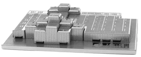 Metal Earth 3D Puzzle Jacob Javits Kongresové centrum / od 14 let