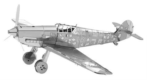 Metal Earth 3D Puzzle Letadlo Messerschmitt BF-109 / 21 dílků / od 14 let