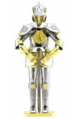 Metal Earth 3D Puzzle Brnění - Evropský rytíř / 51 dílků / od 14 let