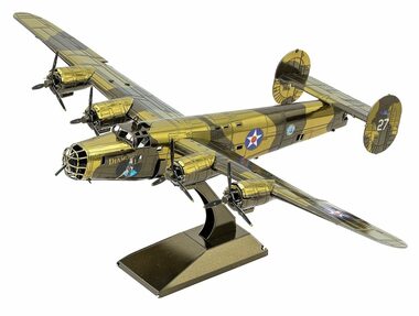 Metal Earth 3D Puzzle B-24 Liberator / 38 dílků / od 14 let