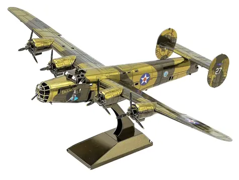 Metal Earth 3D Puzzle B-24 Liberator / 38 dílků / od 14 let