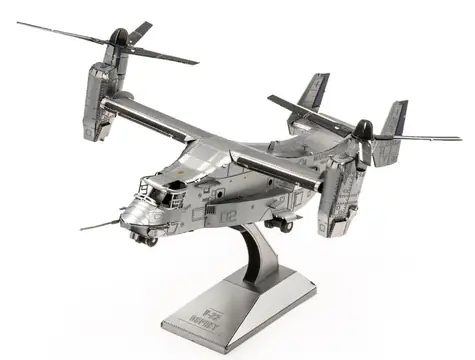 Metal Earth 3D Puzzle V-22 Osprey / 43 dílků / od 14 let 