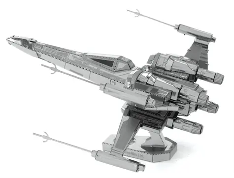 Metal Earth 3D Puzzle Star Wars: Poe Dameron's X-Wing Fighter / 29 dílků / od 14 let