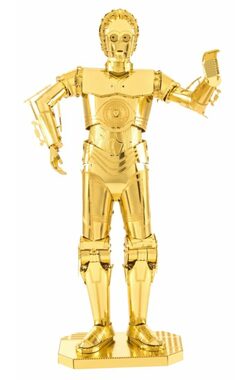 Metal Earth 3D Puzzle Star Wars: C-3PO (zlatý) / 56 dílků / od 14 let