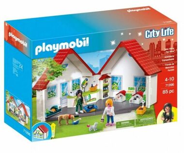 Playmobil® City Life 71396 Přenosný obchod se zvířaty / Počet dílků: 85 / od 4 let