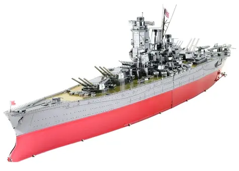 Metal Earth 3D Puzzle Válečná loď Yamato / 105 dílků / od 14 let