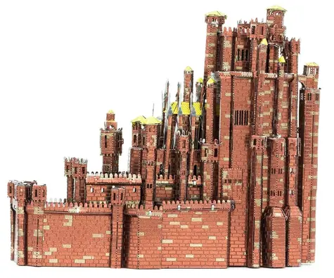 Metal Earth 3D Puzzle Hra o trůny: Red Keep / 114 dílků / od 14 let