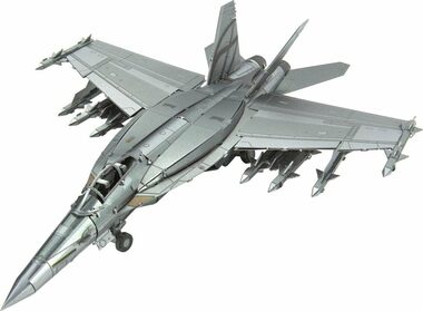 Metal Earth 3D Puzzle Stíhačka F/A-18 Super Hornet / od 14 let
