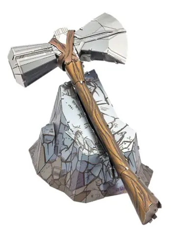 Metal Earth 3D Puzzle Avengers: Thórova sekera / 20 dílků / od 14 let