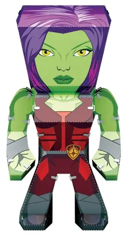 Metal Earth 3D Puzzle Strážci Galaxie: Gamora / 9 dílků / od 14 let