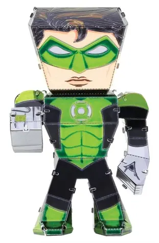 Metal Earth 3D Puzzle Justice League: Green Lantern figurka / 10 dílků / od 14 let