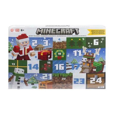 Mattel HXM86 Minecraft Adventní kalendář 2024 / od 3 let
