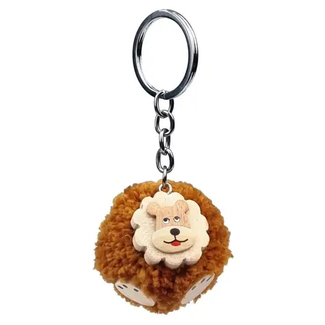 2Kids Toys Dřevěná klíčenka pompon Lev / od 3 let