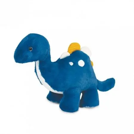 Doudou Histoire d´Ours Plyšová hračka modrý dinosaurus 40 cm / od 0 let
