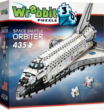 WREBBIT 3D puzzle Raketoplán Orbiter / 435 dílků / od 14 let 