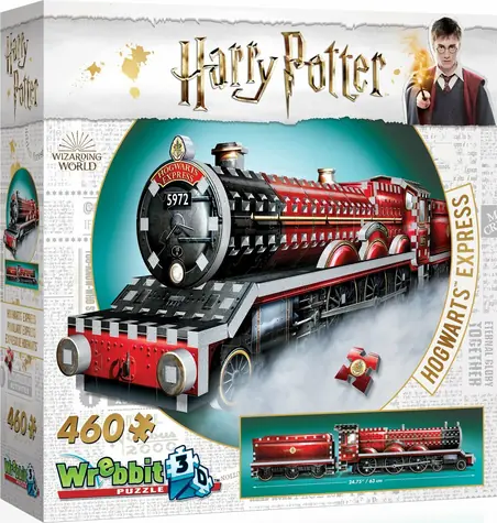 WREBBIT 3D puzzle Harry Potter: Bradavický expres / 460 dílků / od 14 let 