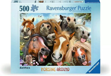 Ravensburger S koňmi / 500 dílků / od 12 let
