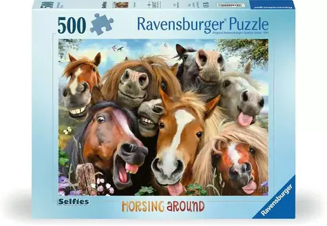 Ravensburger S koňmi / 500 dílků / od 12 let