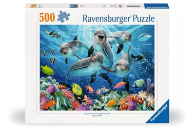 Ravensburger Delfíni / 500 dílků / od 12 let