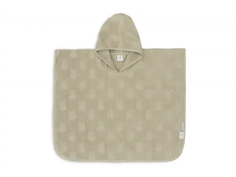 Jollein Osuška pončo Miffy Olive Green / od 12 měsíců