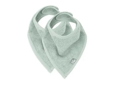 Jollein Bryndáček bandana 2ks Ash Green / od 6 měsíců