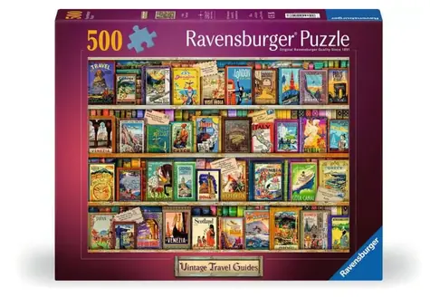 Ravensburger Staré cestovní průvodce / 500 dílků / od 12 let