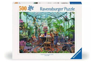 Ravensburger Ráno ve skleníku / 500 dílků / od 12 let