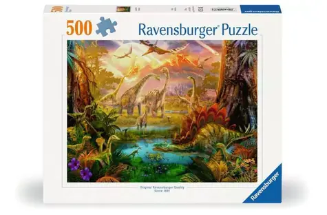 Ravensburger Dinoland / 500 dílků / od 12 let