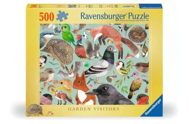 Ravensburger Zahradní zvířátka / 500 dílků / od 12 let