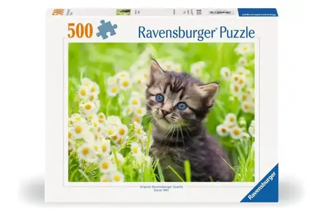 Ravensburger Kotě na louce / 500 dílků / od 12 let