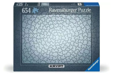 Ravensburger Krypt Puzzle: Silver / 654 dílků / od 14 let
