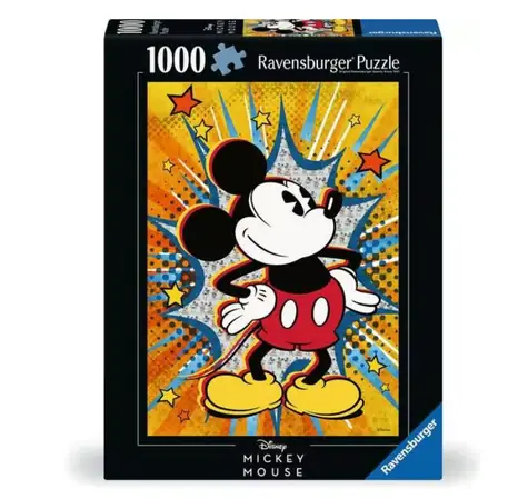 Ravensburger Disney: Retro Mickey / 1000 dílků / od 14 let