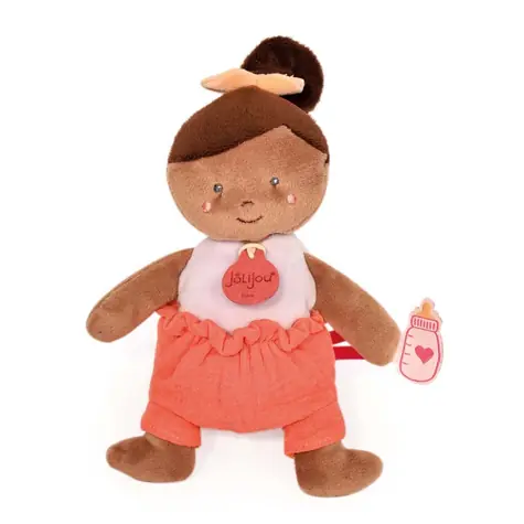 Doudou Jolijou Panenka 18 cm oranžová / od 0 let