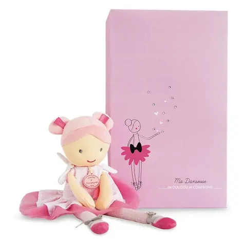 Doudou Jolijou Panenka baletka Lily Rose 36 cm / od 0 let
