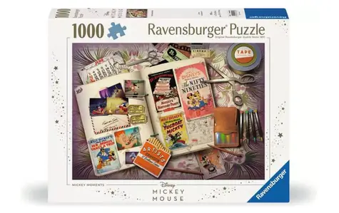 Ravensburger Disney: Mickey Mouse v roce 1940 / 1000 dílků / od 14 let 