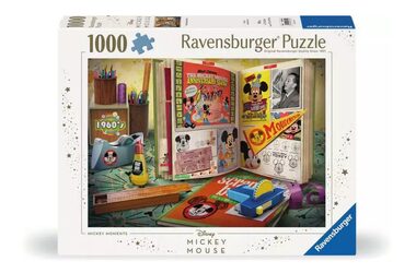 Ravensburger Disney: Mickey Mouse v roce 1960 / 1000 dílků / od 14 let 