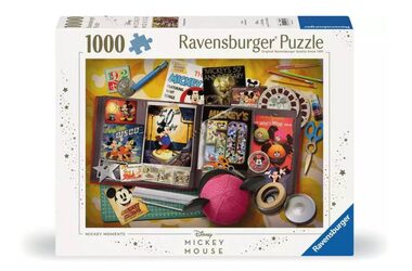 Ravensburger Disney: Mickey Mouse v roce 1970 / 1000 dílků / od 14 let 