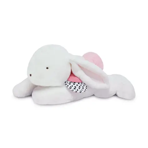Doudou Plyšový králík s růžovou bambulkou 65 cm / od 0 let