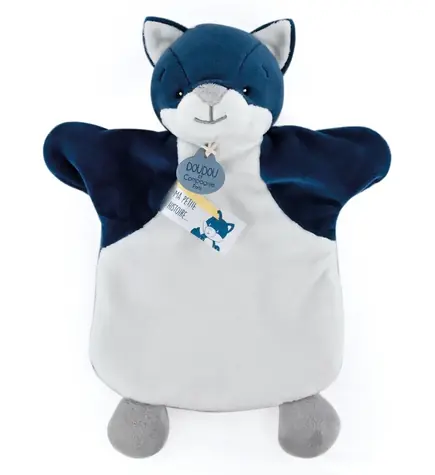 Doudou Plyšový maňásek vlk 25 cm / od 0 let