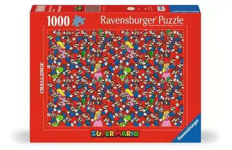 Ravensburger Challenge Puzzle: Super Mario / 1000 dílků / od 14 let 