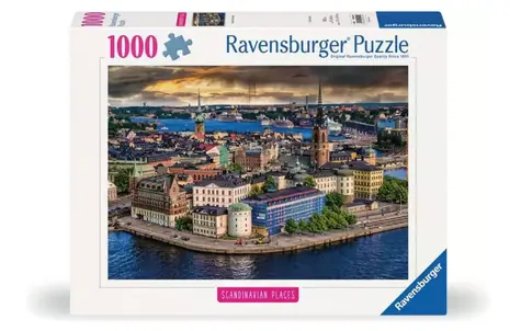 Ravensburger Skandinávie Stockholm - Švédsko / 1000 dílků / od 14 let