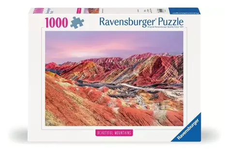 Ravensburger Dechberoucí hory: Duhové hory - Čína / 1000 dílků / od 14 let
