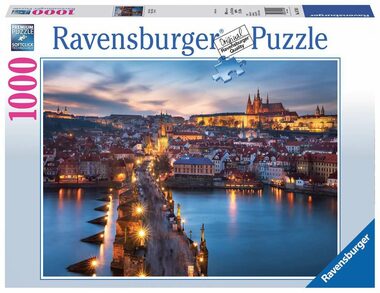 Ravensburger Česká kolekce: Praha v noci / 1000 dílků / od 14 let