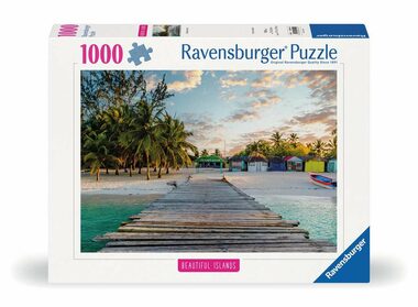 Ravensburger Nádherné ostrovy: Maledivy / 1000 dílků / od 14 let