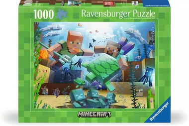 Ravensburger Minecraft / 1000 dílků / od 14 let