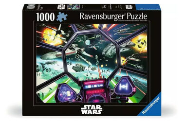 Ravensburger Star Wars: TIE Fighter Kokpit / 1000 dílků / od 14 let