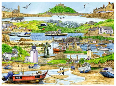 Ravensburger Únik do Cornwallu / 500 dílků / od 14 let