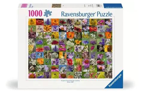 Ravensburger Včely na květinách / 1000 dílků / od 14 let